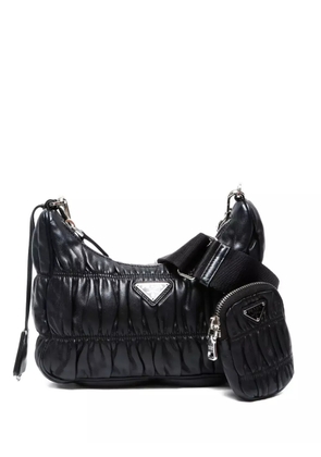 Prada Pre-Owned 2010-2020 Matelasse shoulder bag - Black