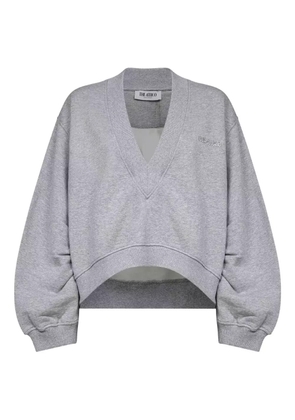 The Attico V-neck sweatshirt - Grey