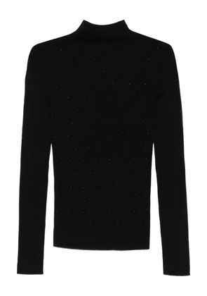 LIU JO ribbed high-neck sweater - Black
