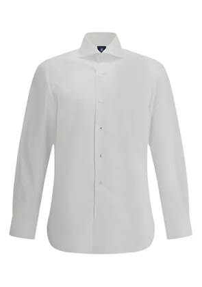 Finamore 1925 Napoli long-sleeve button-up shirt - White