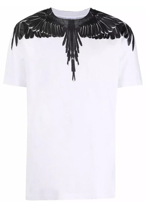 Marcelo Burlon County of Milan Wings-print cotton T-shirt - White