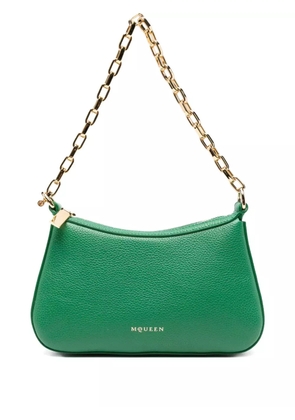 Alexander McQueen T-Bar chain-strap leather tote bag - Green