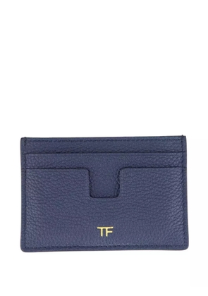 TOM FORD grained-leather wallet - Blue