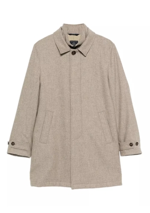 Fay virgin wool coat - Neutrals