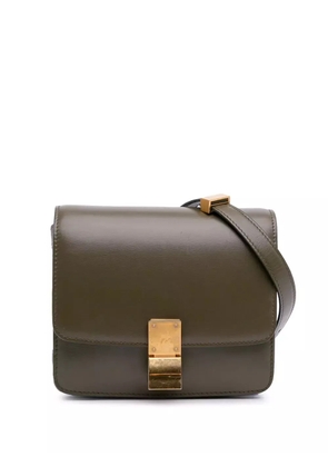 Celine Pre-Owned 2019 Small Calfskin Classic Box crossbody bag - Brown