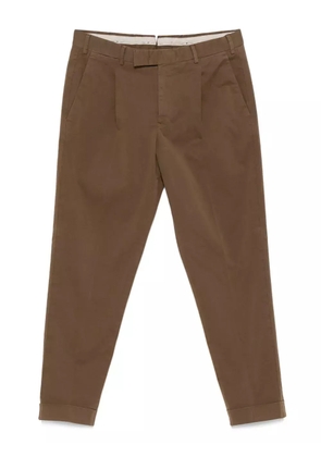 PT Torino cuffed-hem trousers - Brown
