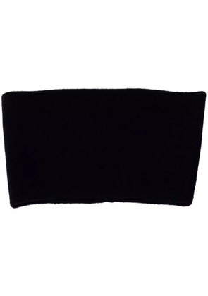 Proenza Schouler tube knitted scarf - Black