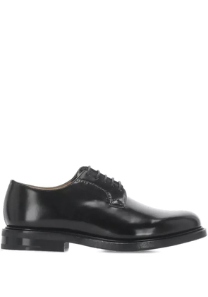 Church's leather derby shoes - Black