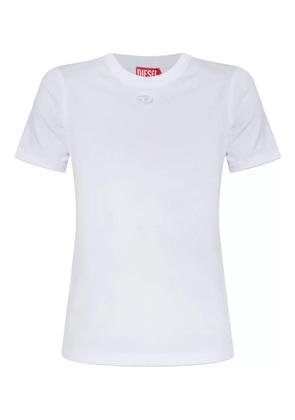 Diesel oval-embellished T-shirt - White