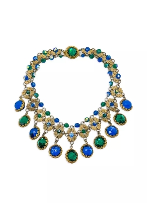 Jennifer Gibson Jewellery 1950s Francoise Montague droplet necklace - Gold