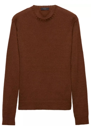 Prada Cashmere crew-neck sweater - Brown