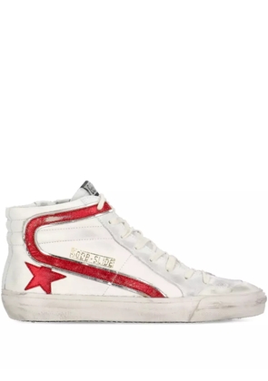 Golden Goose star-detail sneakers - White
