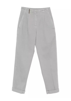 Peserico pleated-pocket trousers - Grey