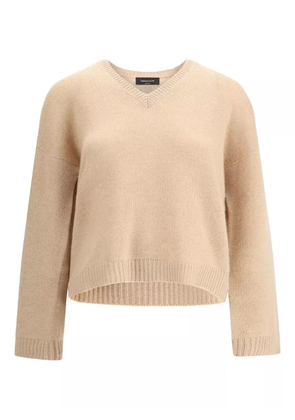 Fabiana Filippi v-neck sweater - Neutrals