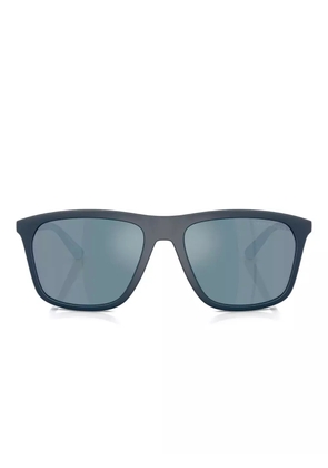 Emporio Armani square sunglasses - Blue
