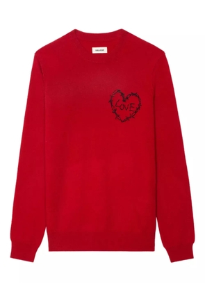 Zadig&Voltaire Kendy wired-heart sweater