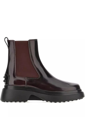 Tod's leather chelsea boots - Brown