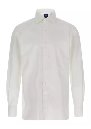 Finamore 1925 Napoli cuffed-sleeves buttoned shirt - White