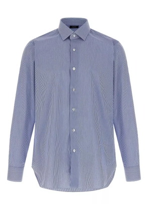 Barba striped shirt - Blue