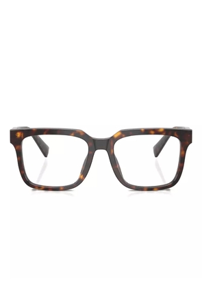 Dolce & Gabbana Eyewear square-frame glasses - Brown