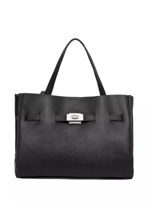 DKNY clasp-fastening tote bag - Black