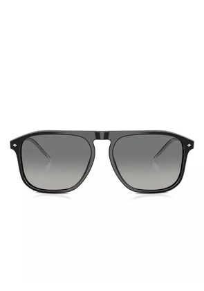 Giorgio Armani square-frame sunglasses - Black