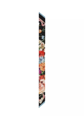 Dolce & Gabbana floral-print headscarf - Black