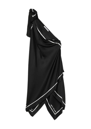 Alexander Wang one-shoulder mini dress - Black