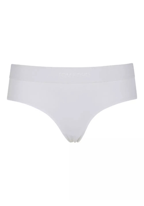 TOM FORD branded-waistband briefs - White
