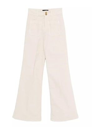Seafarer Corduroy flared trousers - Neutrals