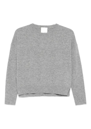 Allude round-neck cashmere sweater - Grey