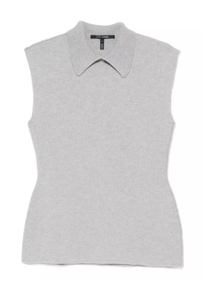 Sofie D'hoore May sleeveless collared top - Grey
