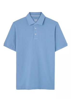 Fedeli short-sleeve polo shirt - Blue