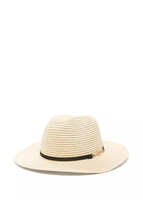 TWINSET Oval T-clasp hat - Neutrals