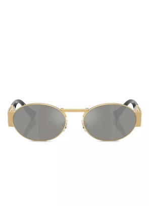 Versace Eyewear oval-frame sunglasses - Gold