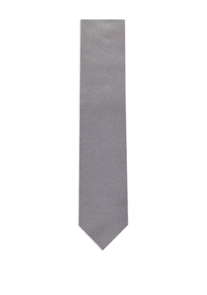Corneliani textured silk tie - Grey