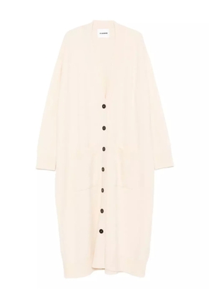 Jil Sander button-front coat - Neutrals
