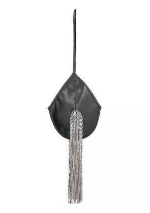 FROLOV Bra crystal-embellished clutch bag - Black