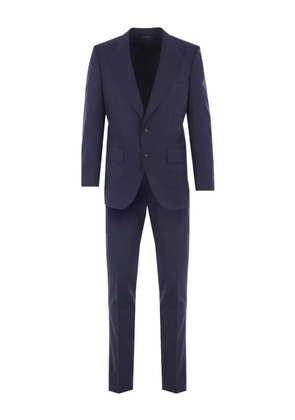 TOM FORD two-button wool suit - Blue