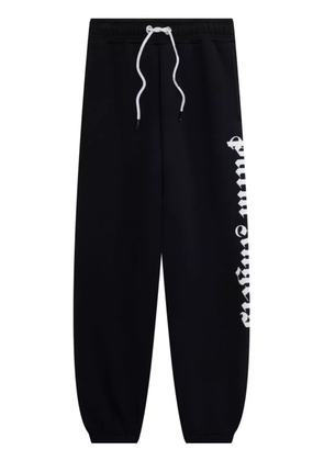 Palm Angels logo-print drawstring sweatpants - Black