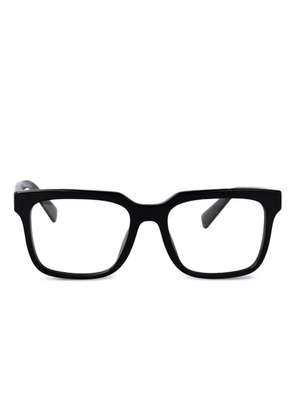 Dolce & Gabbana Eyewear acetate rectangle glasses - Black