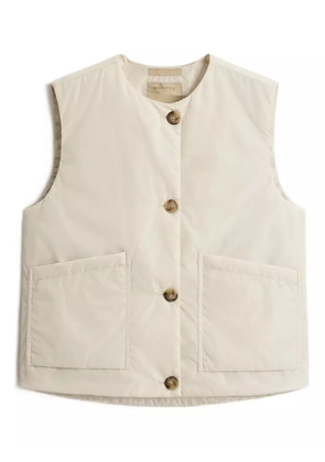 Woolrich button-fastening pocket vest - Neutrals