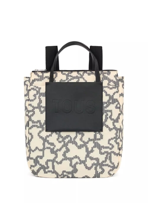 TOUS Kaos logo-embossed backpack - Neutrals