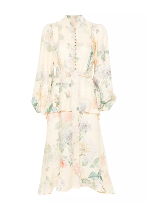 ZIMMERMANN Illuminate midi dress - Yellow