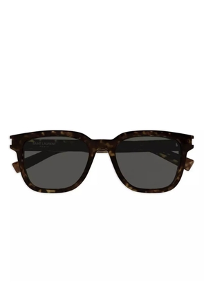 Saint Laurent Eyewear square-frame sunglasses - Brown