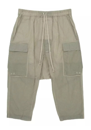 Rick Owens drawstring cargo trousers - Neutrals