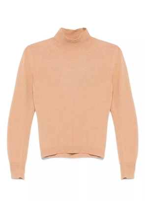 Marella high-neck sweater - Neutrals