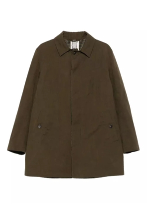 L'impermeabile buttoned raincoat - Green