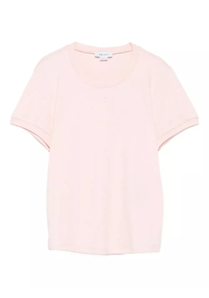 Alexander McQueen crew-neck T-shirt - Pink