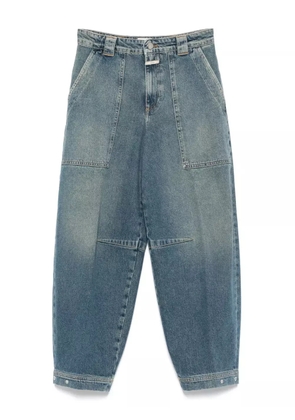 Closed Rhannon utility-pocket barrel jeans - Blue